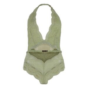 GUCCI Lace Halter Teddy Women GREEN T-Shirts & Tops